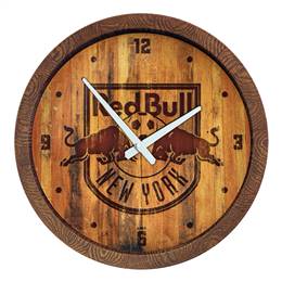 New York Red Bulls: Branded "Faux" Barrel Top Clock  