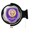 Orlando City: Soccer Ball - Original Round Rotating Lighted Wall Sign  