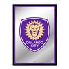 Orlando City: Framed Mirrored Wall Sign