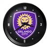 Orlando City: Ribbed Frame Wall Clock