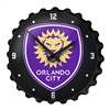 Orlando City: Bottle Cap Wall Clock