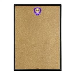 Orlando City: Framed Cork Board Wall Sign