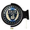 Philadelphia Union: Original Round Rotating Lighted Wall Sign