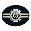 Philadelphia Union: Oval Slimline Lighted Wall Sign