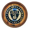 Philadelphia Union: Weathered "Faux" Barrel Top Sign  