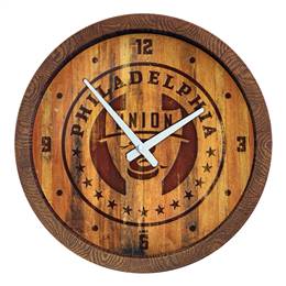 Philadelphia Union: Branded "Faux" Barrel Top Clock  