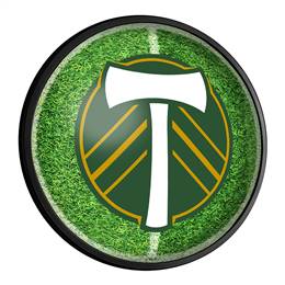 Portland Timbers: Pitch - Round Slimline Lighted Wall Sign