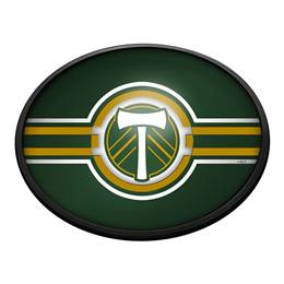 Portland Timbers: Oval Slimline Lighted Wall Sign