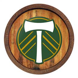 Portland Timbers: "Faux" Barrel Top Sign  
