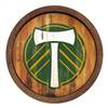 Portland Timbers: Weathered "Faux" Barrel Top Sign  