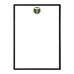 Portland Timbers: Framed Dry Erase Wall Sign