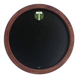 Portland Timbers: Chalkboard "Faux" Barrel Top Sign  