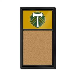 Portland Timbers: Cork Note Board