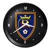 Real Salt Lake: Ribbed Frame Wall Clock