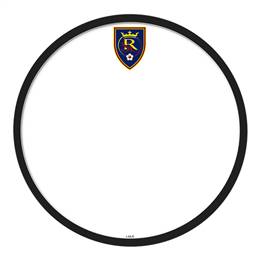 Real Salt Lake: Modern Disc Dry Erase Wall Sign