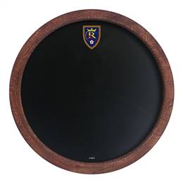 Real Salt Lake: Chalkboard "Faux" Barrel Top Sign  