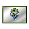 Seattle Sounders: Framed Mirrored Wall Sign