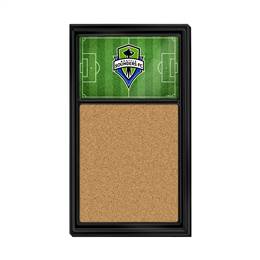 Seattle Sounders: Pitch - Cork Note Board