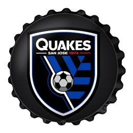 San Jose Earthquakes: Bottle Cap Wall Sign