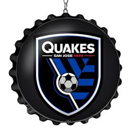 San Jose Earthquakes: Bottle Cap Dangler