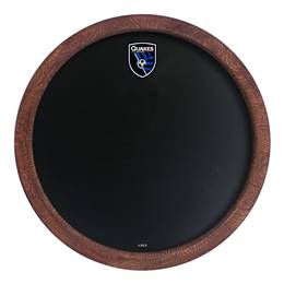 San Jose Earthquakes: Chalkboard "Faux" Barrel Top Sign  