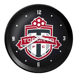 Toronto FC: Ribbed Frame Wall Clock