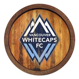 Vancouver Whitecaps FC: Weathered "Faux" Barrel Top Sign  