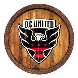 D.C. United: Weathered "Faux" Barrel Top Sign  