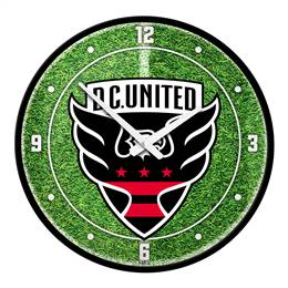 D.C. United: Pitch - Modern Disc Wall Clock