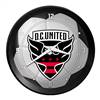 D.C. United: Soccer Ball - Ribbed Frame Wall Clock