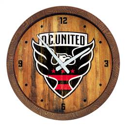 D.C. United: Weathered "Faux" Barrel Top Clock  