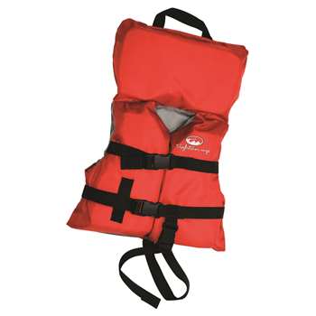 Xtreme Water Sports Life Jacket Vest General Boating - Red - Infant