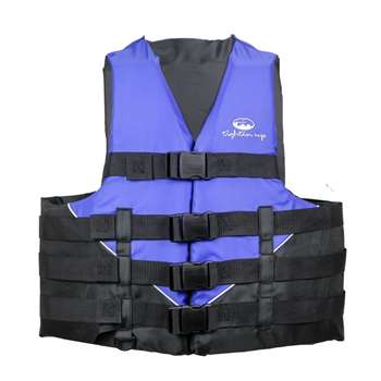 Xtreme Water Sports Deluxe Life Jacket Vest Blue/Black - 2XL/3XL