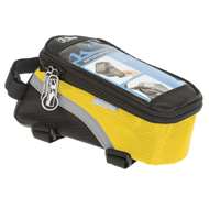 M-Wave Bike Bicycle Rotterdam Smartphone Top Tube Bag in Yellow