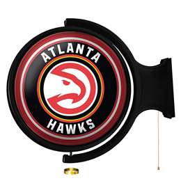 Atlanta Hawks: Original Round Rotating Lighted Wall Sign