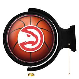 Atlanta Hawks: Basketball - Original Round Rotating Lighted Wall Sign    