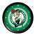 Boston Celtics: Ribbed Frame Wall Clock