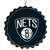 Brooklyn Nets: Bottle Cap Dangler