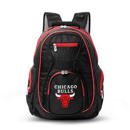 Chicago Bulls  19" Premium Backpack W/ Colored Trim L708