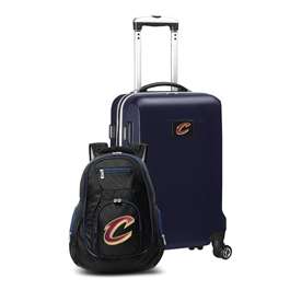 Cleveleland Cavaliers  Deluxe 2 Piece Backpack & Carry-On Set L104