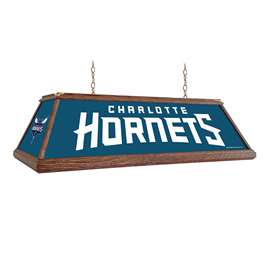 Charlotte Hornets: Premium Wood Pool Table Light