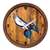 Charlotte Hornets: Logo - "Faux" Barrel Top Clock