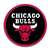 Chicago Bulls: Modern Disc Wall Sign