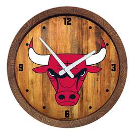 Chicago Bulls: "Faux" Barrel Top Clock