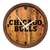 Chicago Bulls: Logo - "Faux" Barrel Top Clock