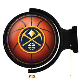 Denver Nuggets: Basketball - Original Round Rotating Lighted Wall Sign