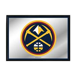 Denver Nuggets: Framed Mirrored Wall Sign