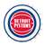 Detroit Pistons: Bottle Cap Wall Light