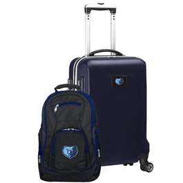 Memphis Grizzlies  Deluxe 2 Piece Backpack & Carry-On Set L104