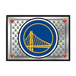 Golden State Warriors: Team Spirit - Framed Mirrored Wall Sign